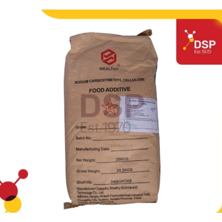

CMC Wealthy / Carboxymethyl Cellulose FH 5000 sak 25 kg