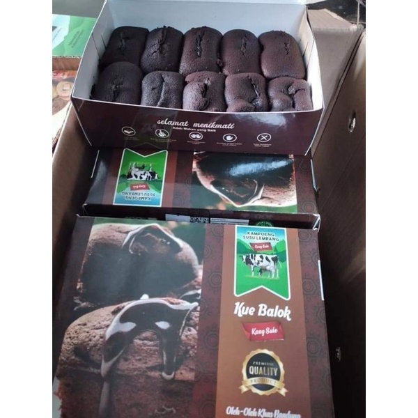 Kue Balok Susu Lembang