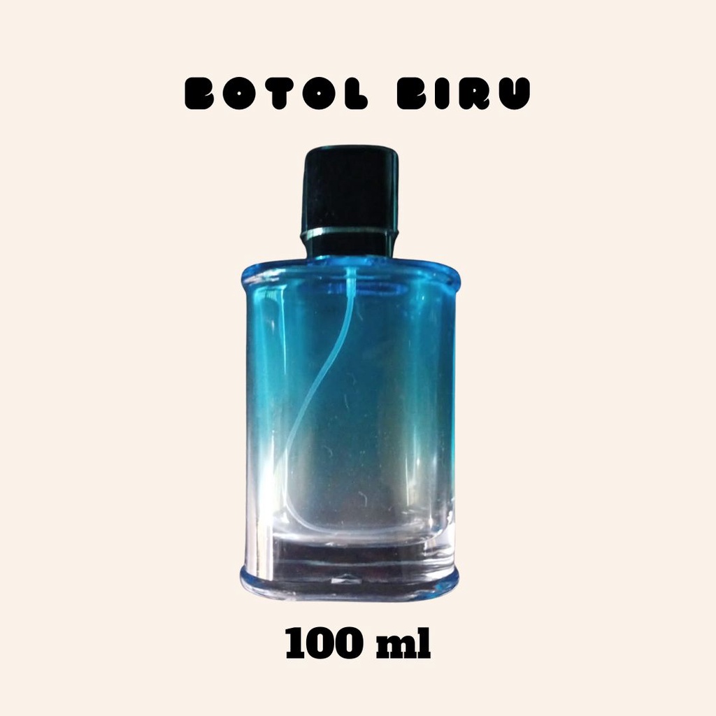 BOTOL PARFUM BIRU 100ml