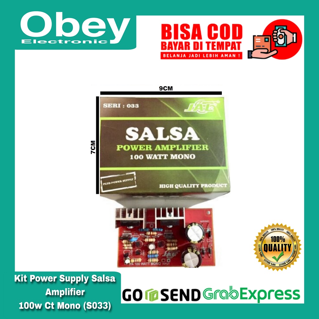 Kit Power Supply salsa 100w mono S033