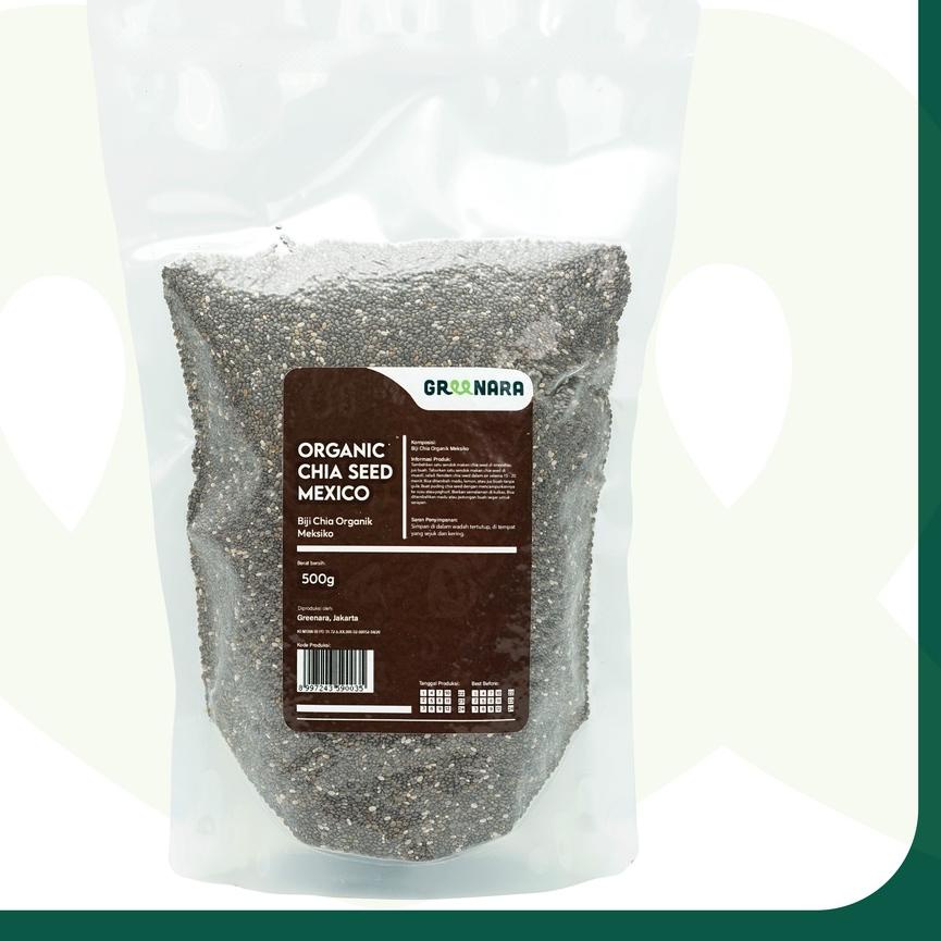 

♠ Chia Seed Mexico Organic 500gr Premium Organik ✭