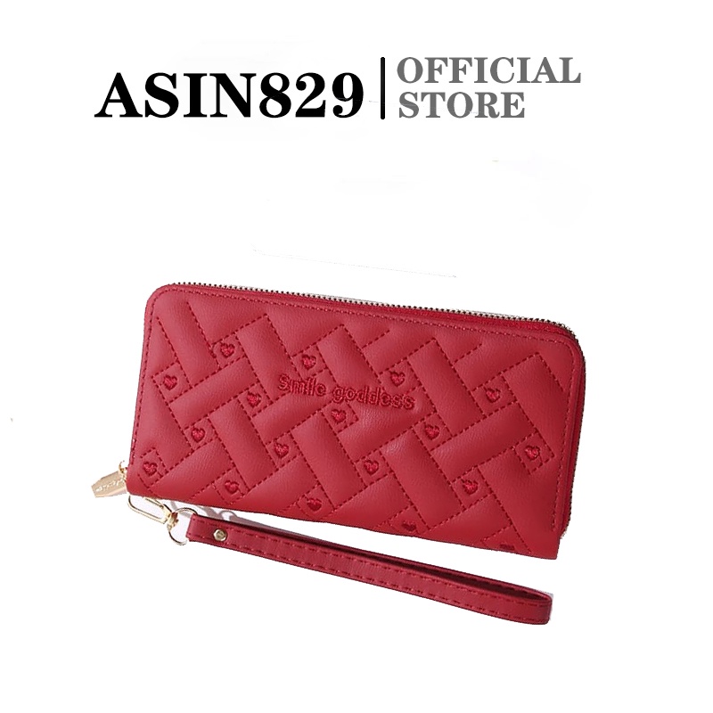 ASIN829 Dompet Panjang Wanita Terbaru D306 Import Bahan Halus Dompet Panjang Wanita