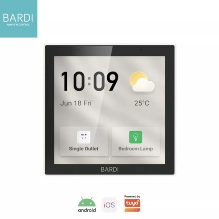 BARDI SMART CONTROL PANEL 4 INCH TUYA WIRELESS HOME SYSTEM ANDROID IOS