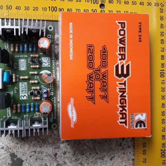 ❋ Kit driver power 3 tingkat sound system audio ampli rakitan amplifier elektronik ☏