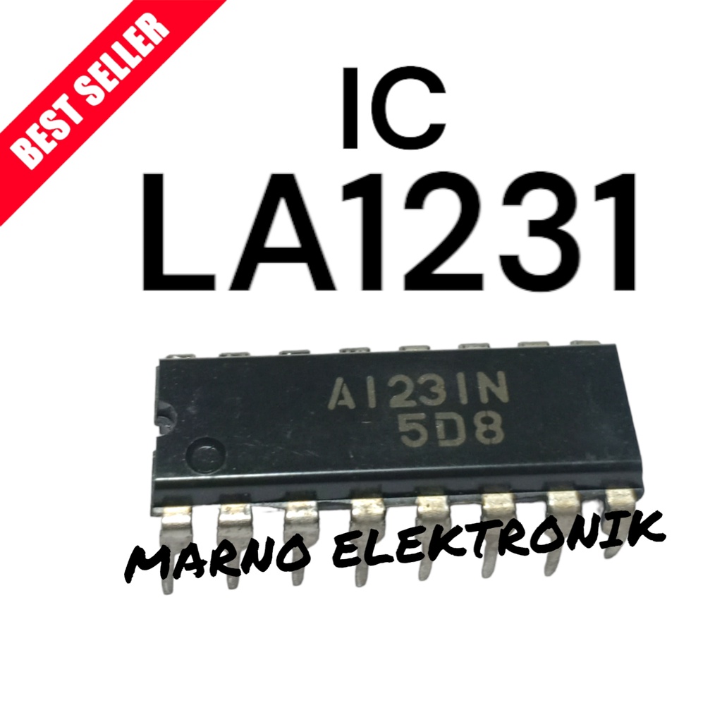 IC LA1231 LA 1231 LA1231N  LA 1231N ASLI ORI ORIGINAL