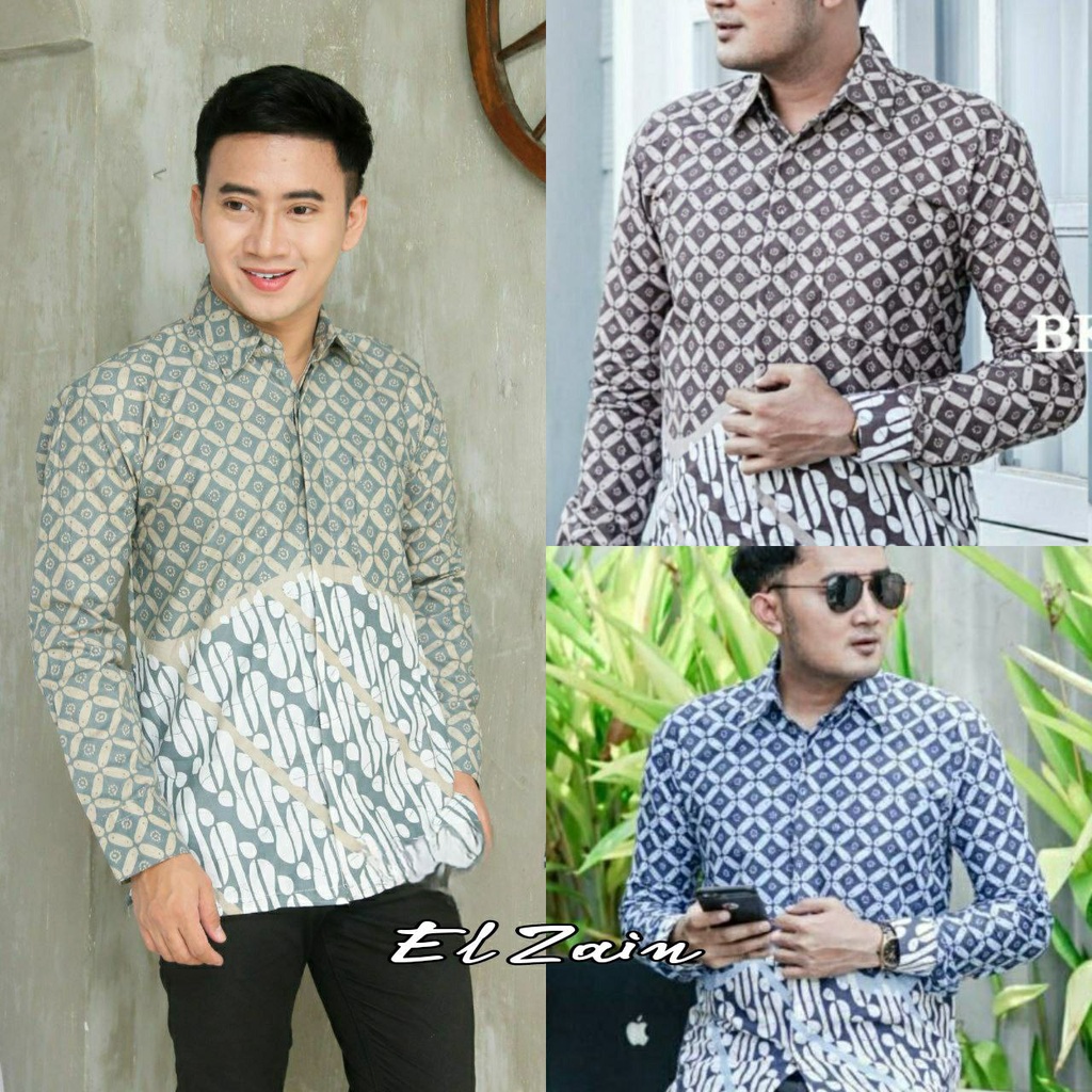 TERBARU BATIK SAGE M L XL XXL 3XL 4XL 5XL 6XL 7XL 8XL 9XL 10XL TERBARU KEMEJA BATIK PRIA LENGAN PANJANG TERBARU BATIK HIJAU SAGE