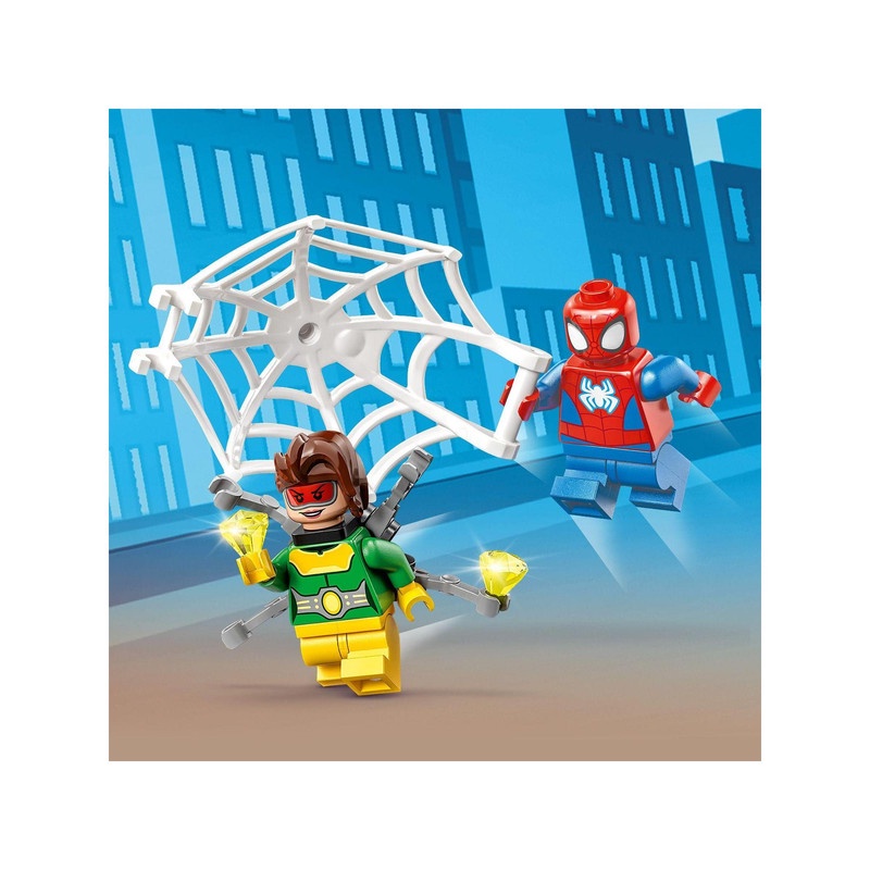 LEGO Spidey 10789 Spider-Man's Car and Doc Ock Building Toy Set (48 Pieces) Building Blocks for Kids (4 Tahun+)