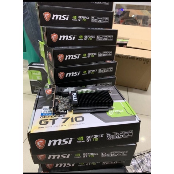 VGA MSI GT 710 2GB DDR3 LOW PROFILE