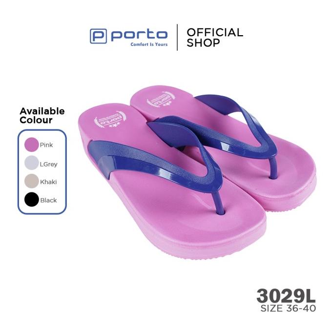 Porto - Sandal Wanita Sandal Jepit Casual Sandal Rumah Karet 3029L