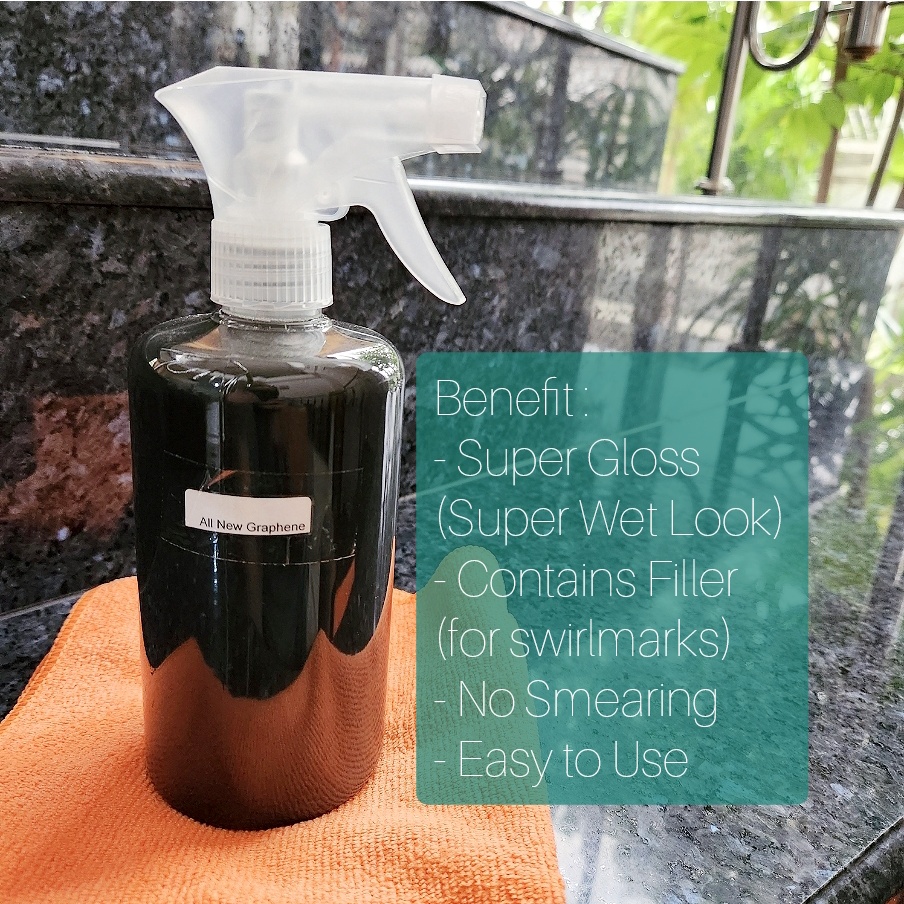 All New Graphene 500ml Semi Coating Pengkilap Mobil Motor by Coating Factory