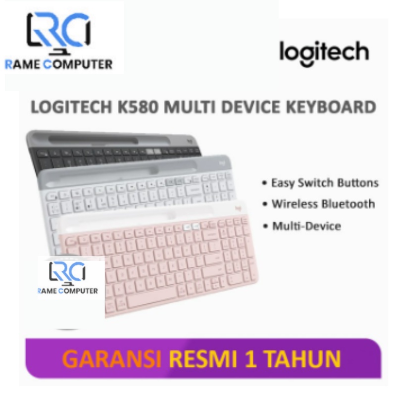 Logitech K580 bluetooh wireless keyboard dual connection