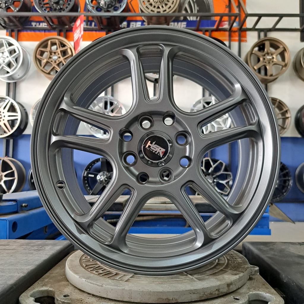 velg mobil racing HSR ring 15  untuk brio, ayla, calya