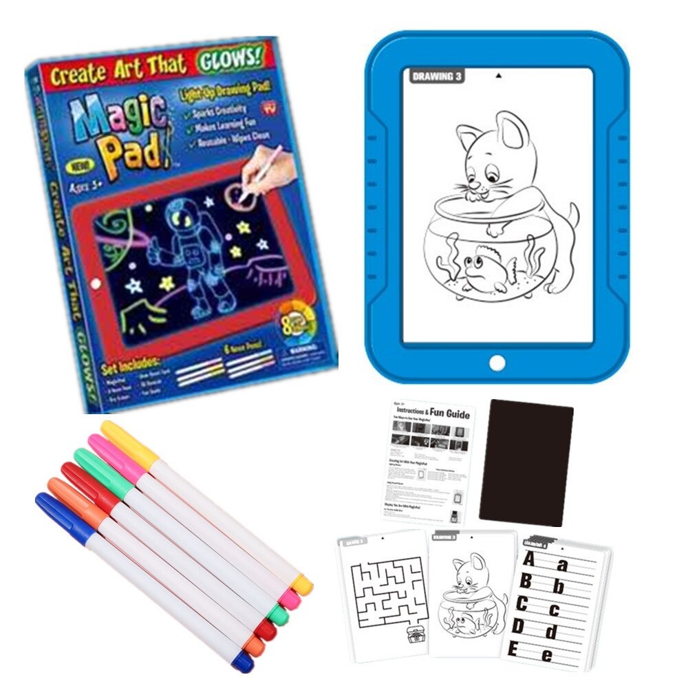 Papan Tulis Gambar Anak Magic Drawing Board 3D - MA25