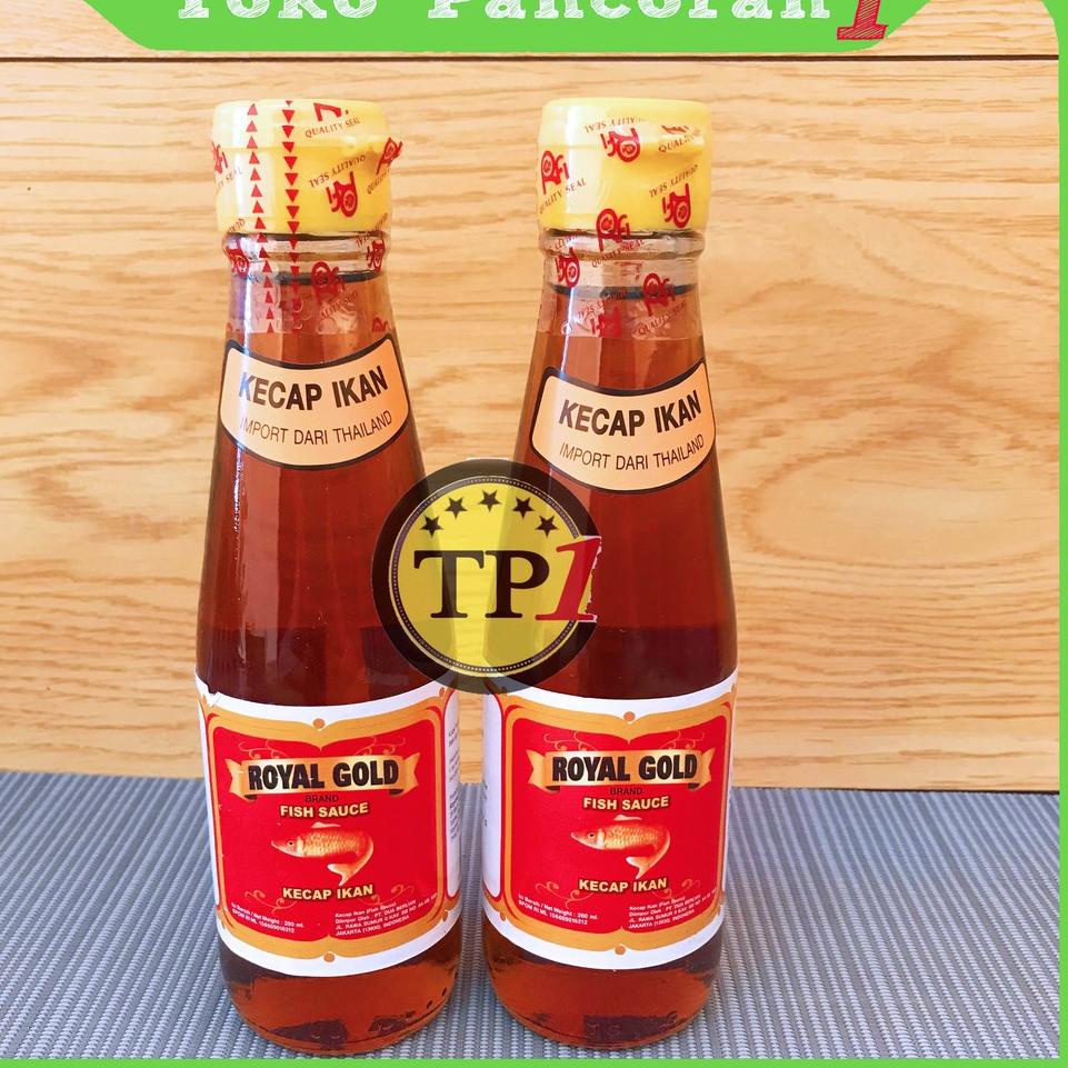 

✨TERBARU✨ Fish Sauce Royal Gold / Kecap Ikan 200 Ml 