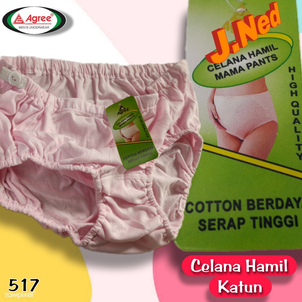 J517T - HARGA ISI 3 PCS - Celana Hamil - Celana Dalam Wanita Hamil