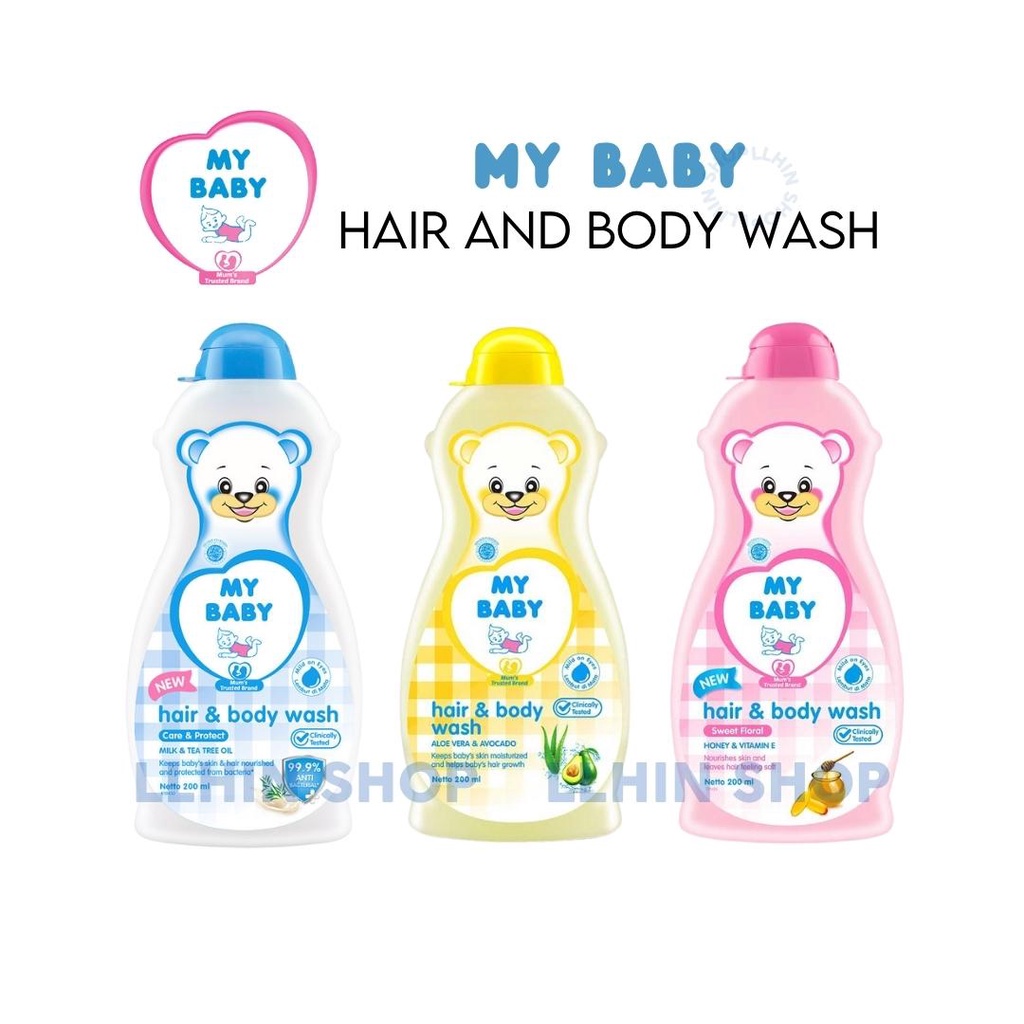 MY BABY Hair &amp; Body Wash 200ml