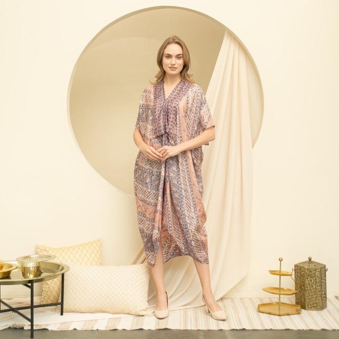 TERMURAH Nayara Dress Batik Anindia / Batik Viscose / Batik Viscose Wanita