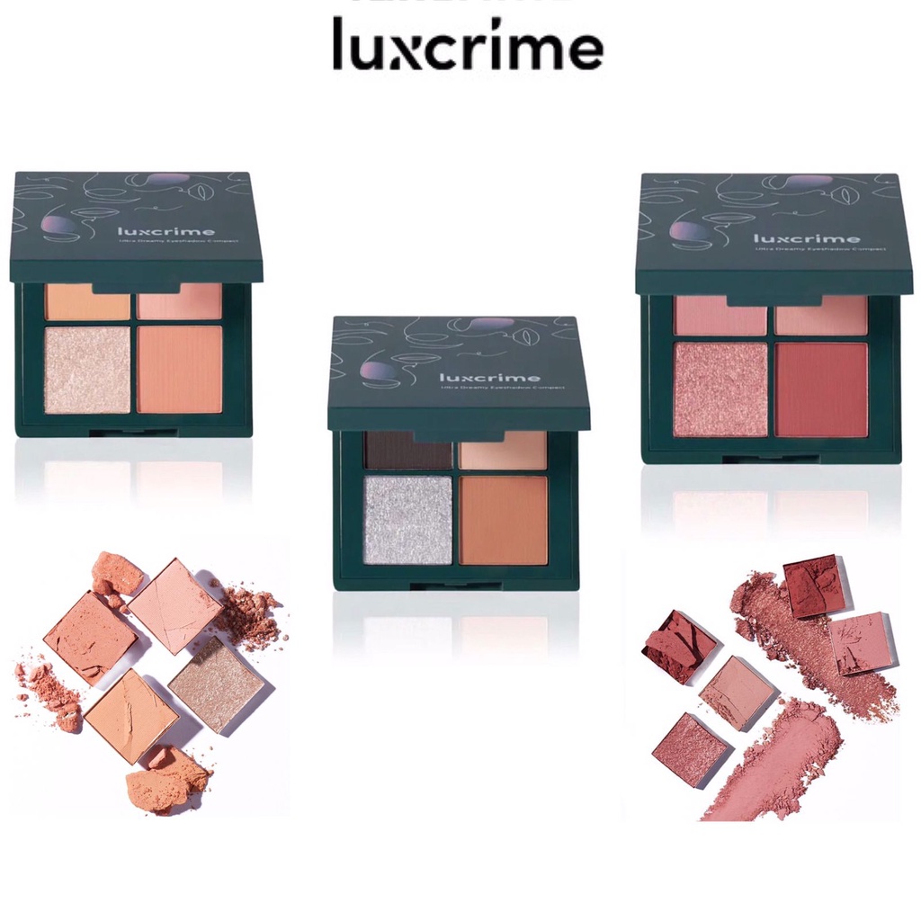 Luxcrime Ultra Dreamy Eyeshadow Compact - Original_Cerianti