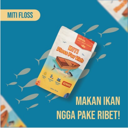 MITI FLOSS - ABON IKAN SARDEN 100gr/ IKAN KEMBUNG 100gr PREMIUM QUALITY