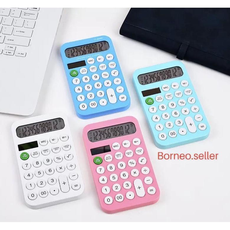

➨ KALKULATOR CITIZEN CT 6000 II /6112 /3000II- 12 DIGIT - CHECK AND CORRECT - LAYAR BESAR - KALKULATOR MEJA DAGANG ➨Big Sale