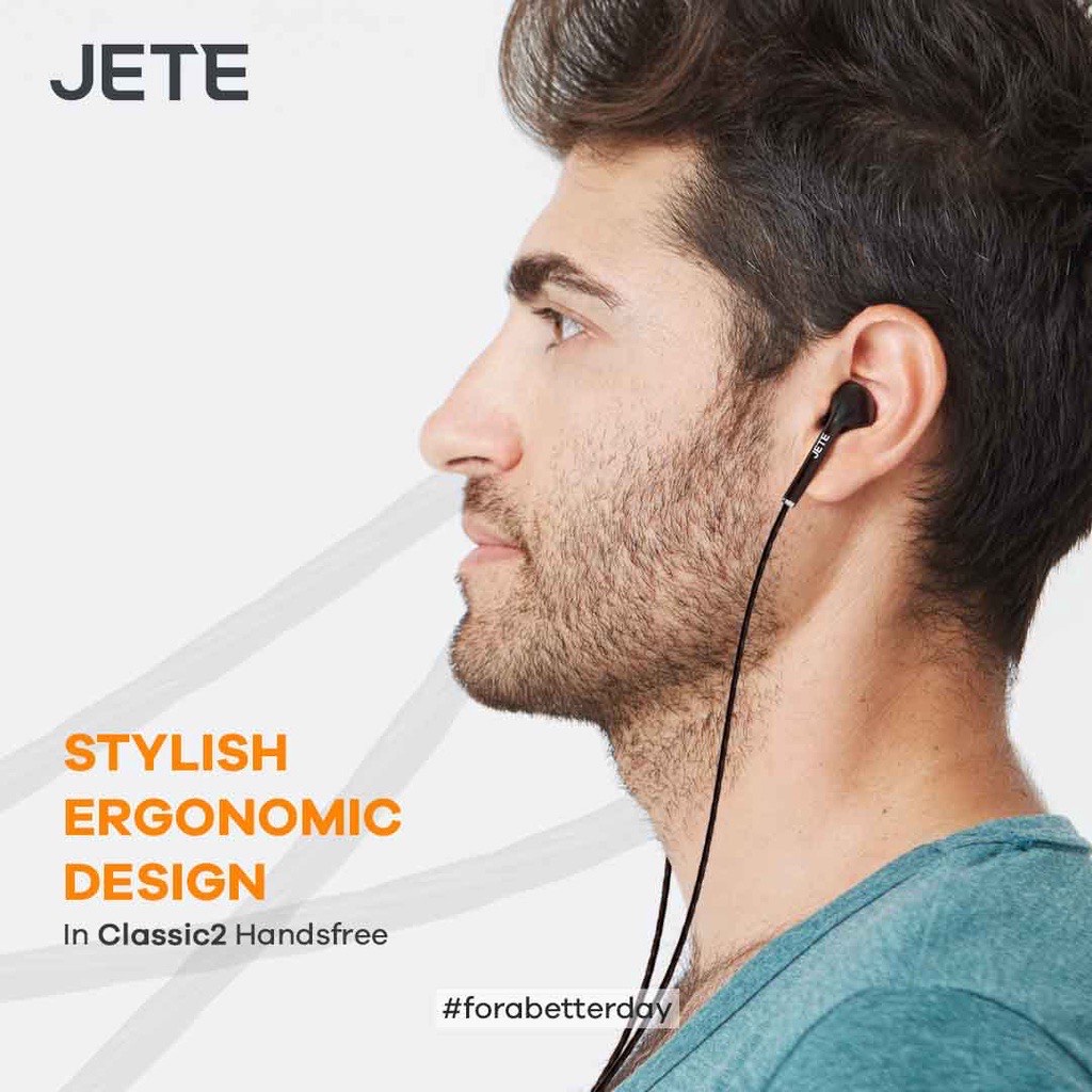 Headset Earphone Type C Stereo Jete Classic 2 Series Support Samsung Oppo Vivo Xiaomi Realme