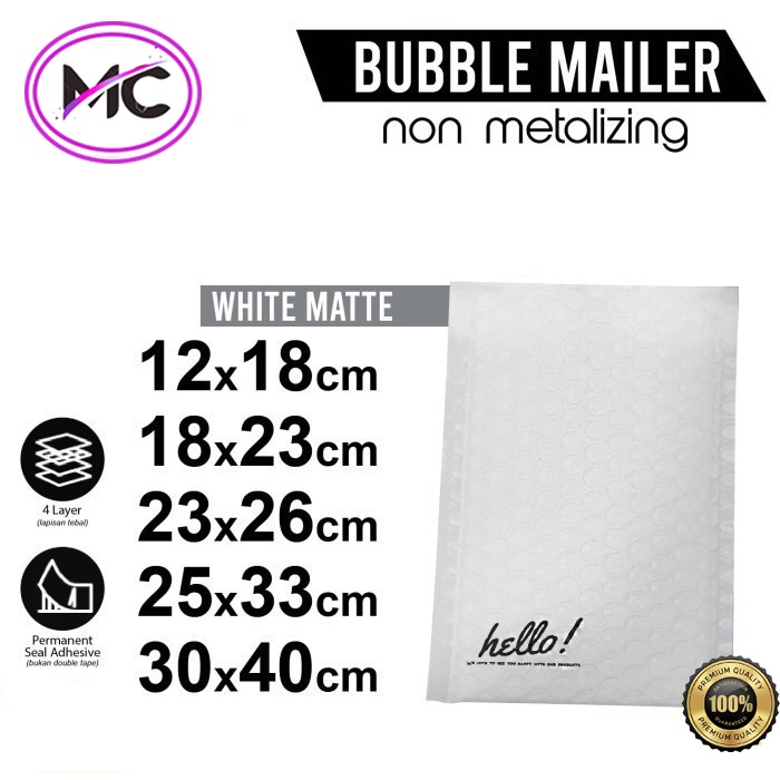 Amplop Buble Wrap Packing Besar Sedang Kecil Bungkus Pelindung Barang Aman Praktis Murah Bubble Mailer Poly Mailer Padded Envelope Packaging