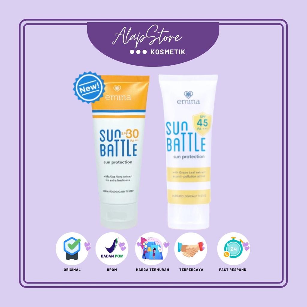 Emina Sun Battle Series - SPF30 | SPF45 - Sunscreen