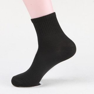 Kaos Kaki Panjang Olah Raga Kerja Kantor Polos Sport Ankle Sock