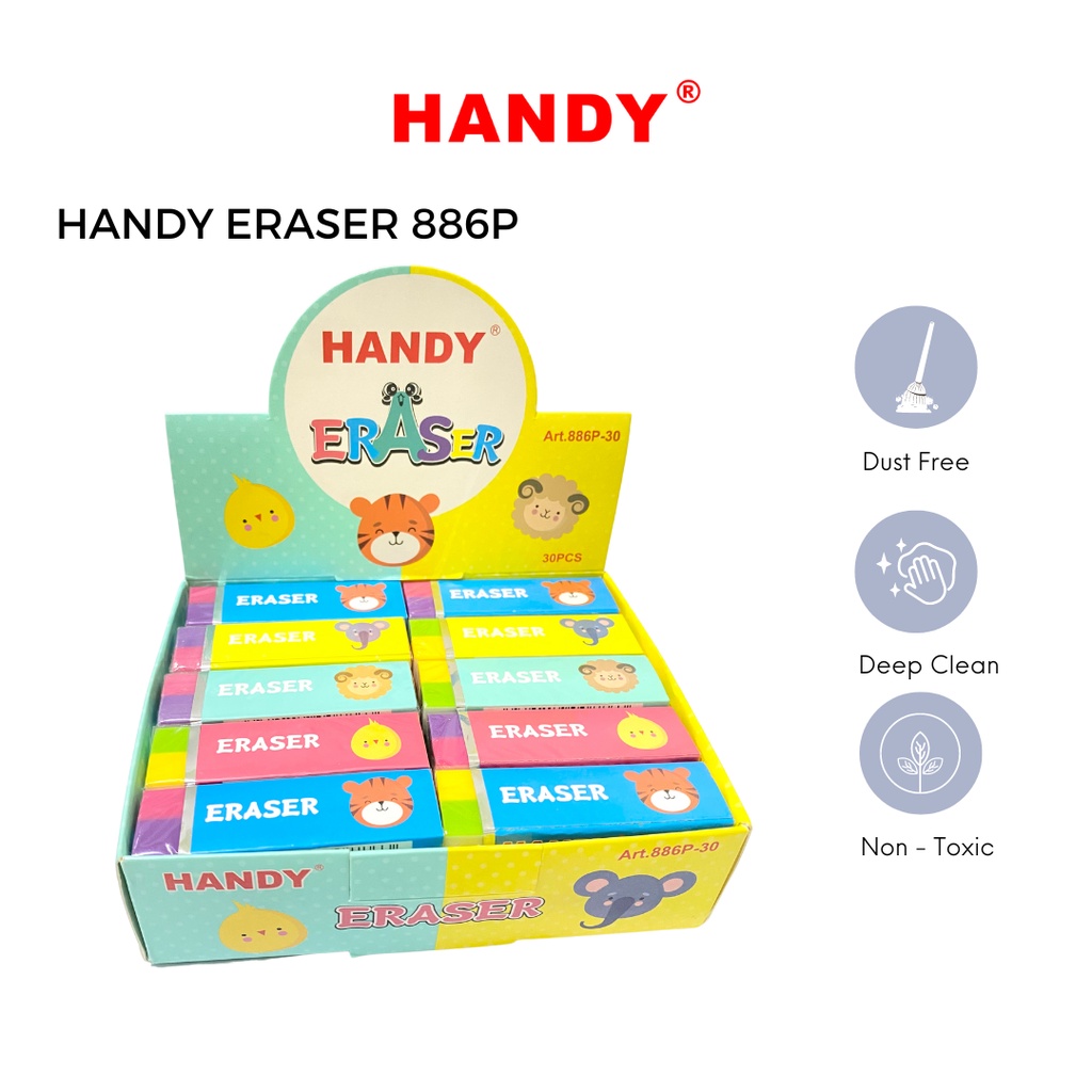 

HANDY Penghapus 886P - 30 1 Dus