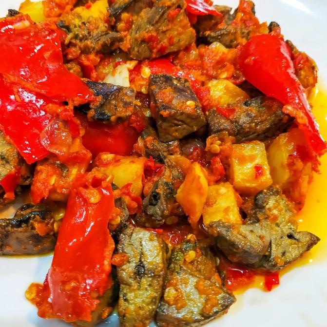 

✼ Sambel Goreng Ati Sapi Kentang / Ati Sapi Sambel Goreng Kentang | Atoek 500 Gram ✼