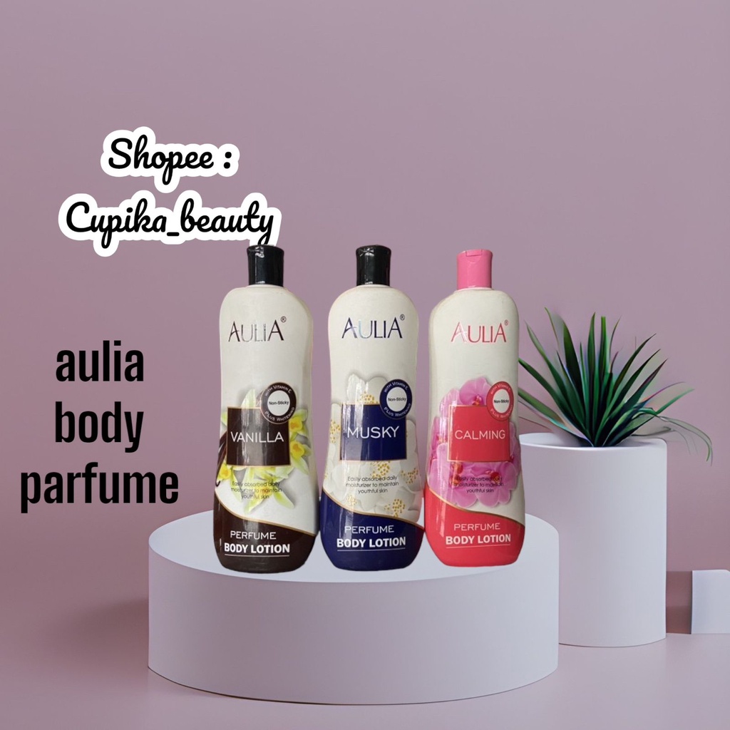 &lt;ci.ox&gt; 600 ml -- aulia handbody lotion parfume goat milk -- aulia parfume body lotion goat milk 600 ml