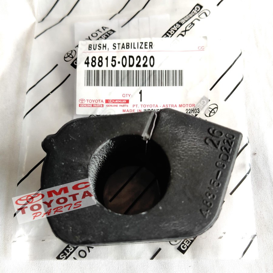 Karet Stabilizer Bush Bushing Bus Depan Toyota Sienta 48815-0D220