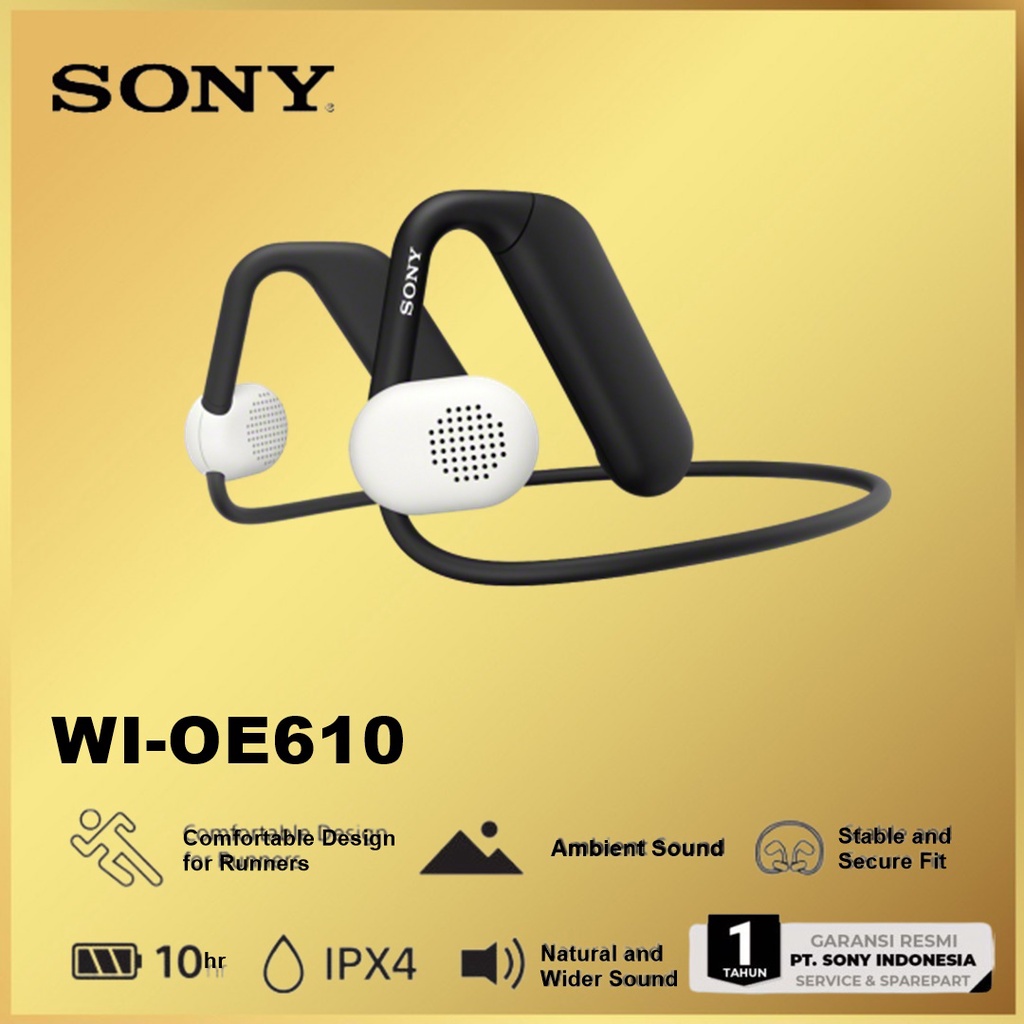 Sony WI-OE610 OE 610 WI0E610 Float Run Open-Ear Wireless Headphones