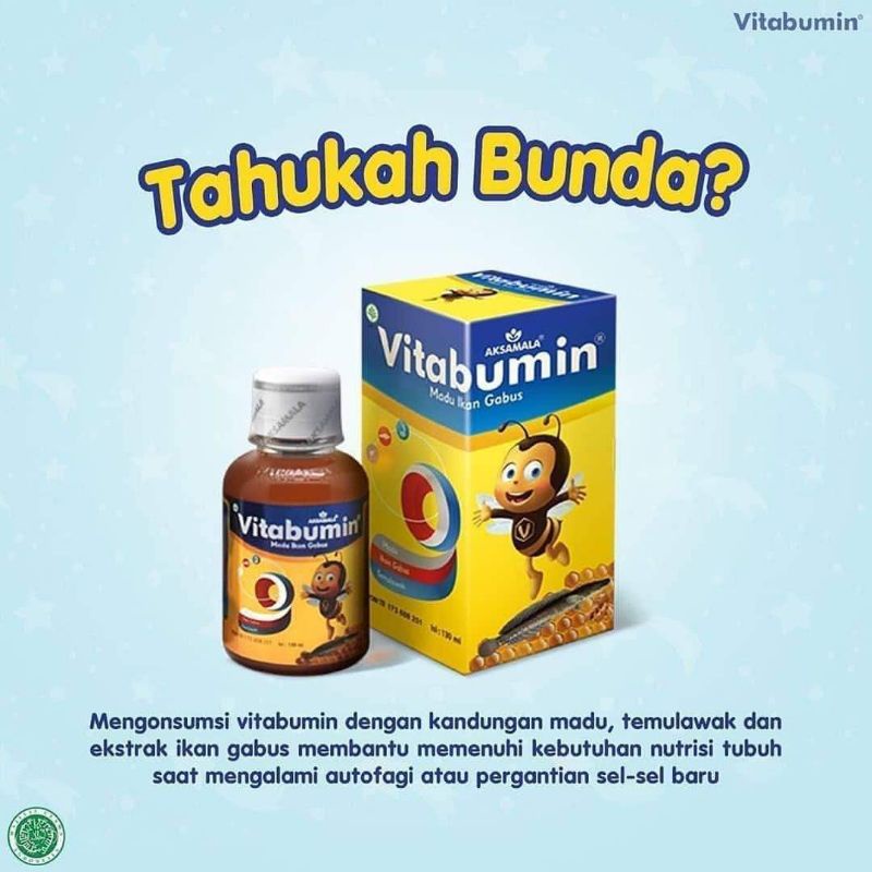 VITABUMIN PENAMBAH NAFSU MAKAN ANAK