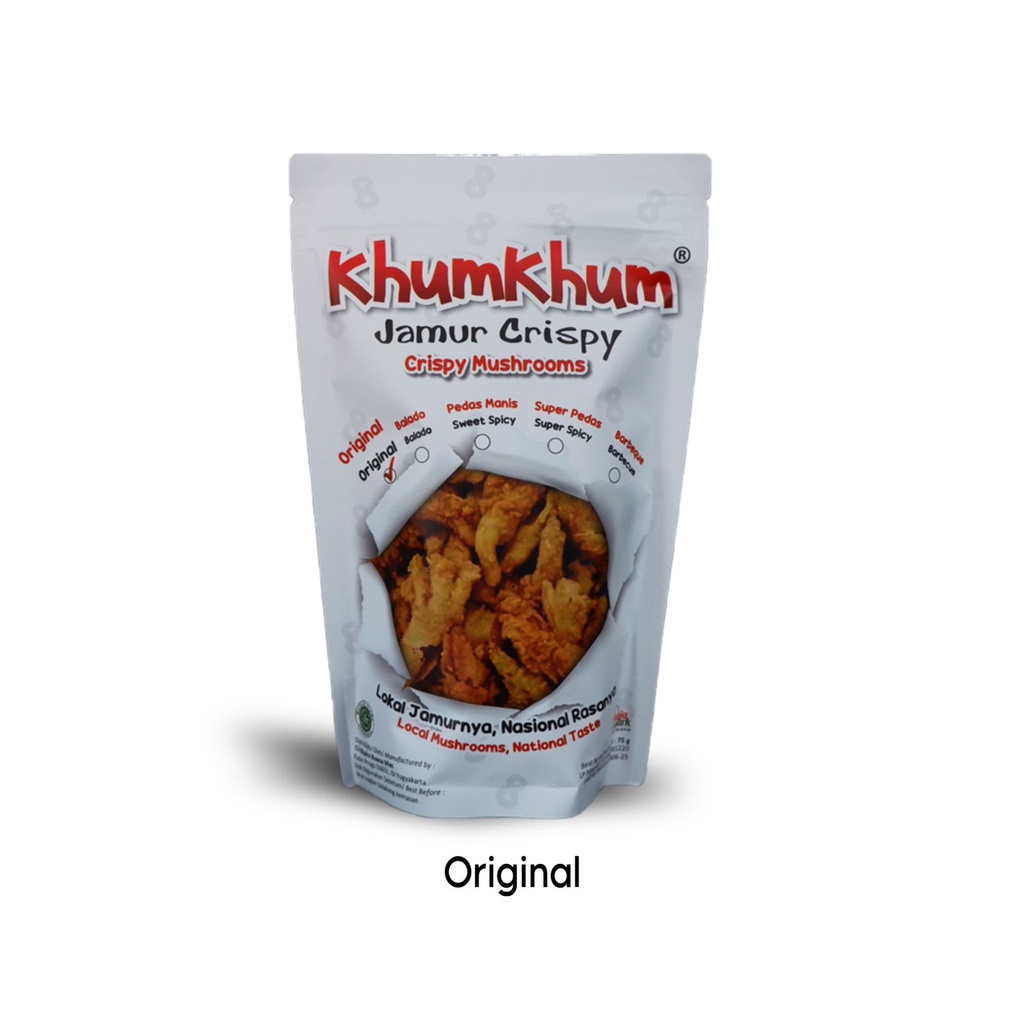 

Jamur Crispy Halal MUI Makanan Sehat Camilan Snack Bu Tjitro 1925/ snack/ cemilan