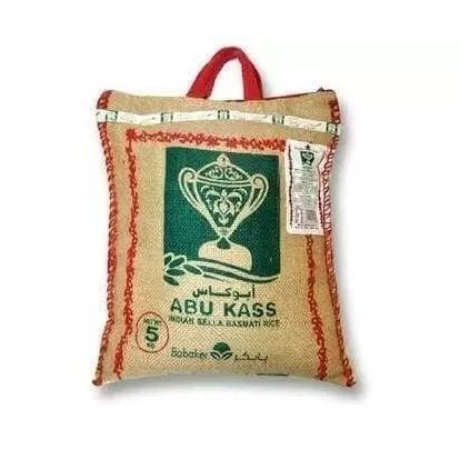 

☺ ABU KASS beras Basmati 5kg / Basmati rice abukass 5kg untuk kebuli, mandhi, briyani, kabsah ⅎ