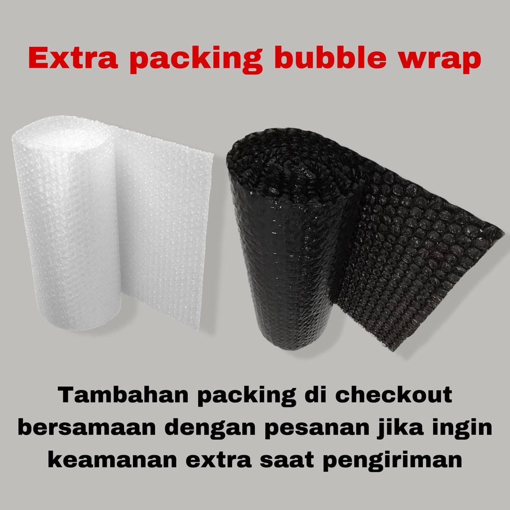 

Extra Packing Bubble Wrap Packing Tambahan Ban Shock Oli