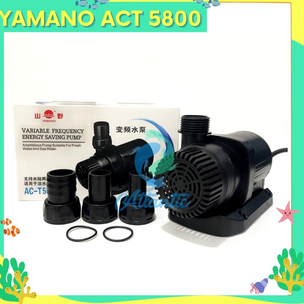 TREN TERBARU YAMANO ACT 5800 ACT-5800 Pompa Air Celup Pompa Kolam Hoponik Pompa Low Watt YAMANO AC T