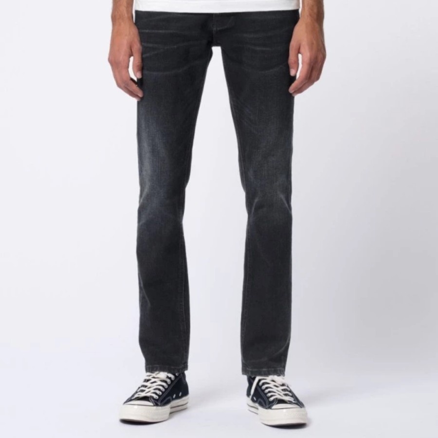 Grim Tim Black Edge - Nudie Jeans Original