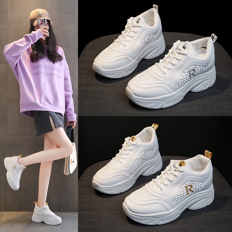 aid 0392 sepatu wanita import fashion sneaker wanita terkiniian cantik dan terlaris.