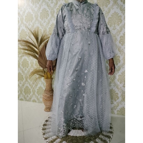 Gamis SAKIRA JUMBO/TERMURAH/COD