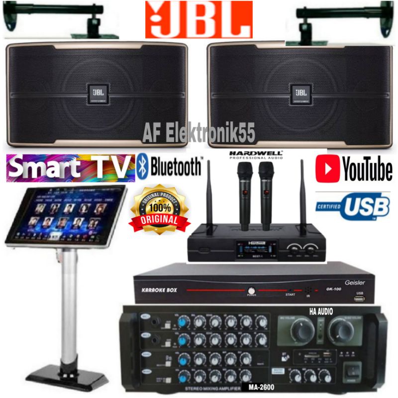 Paket Sound System Karaoke JBL + Player Karaoke Original