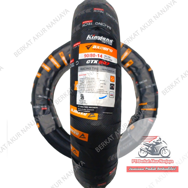 Ban soft compound axcero CTX 007 90/80 14 Bonus Pentil