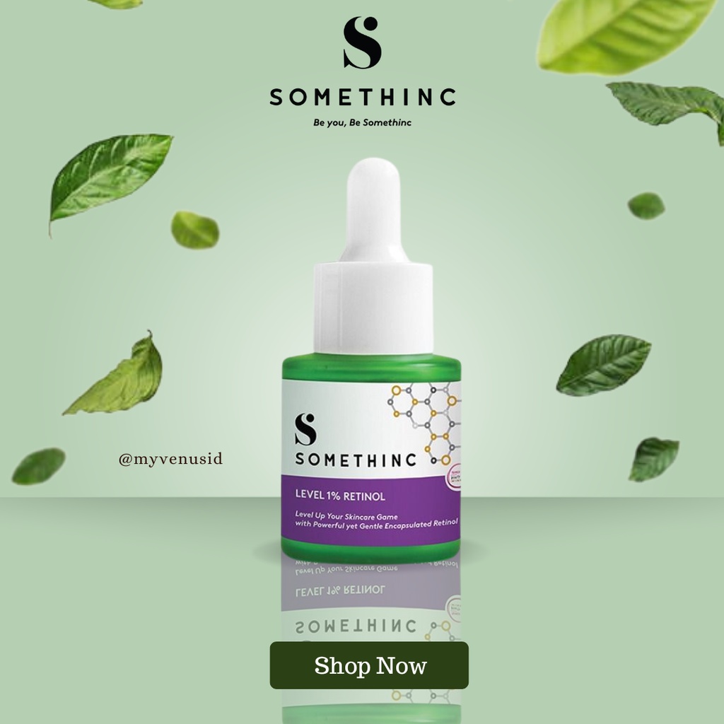 [DISKON!] Somethinc Level 1% Retinol Serum 20ml - Original 100%