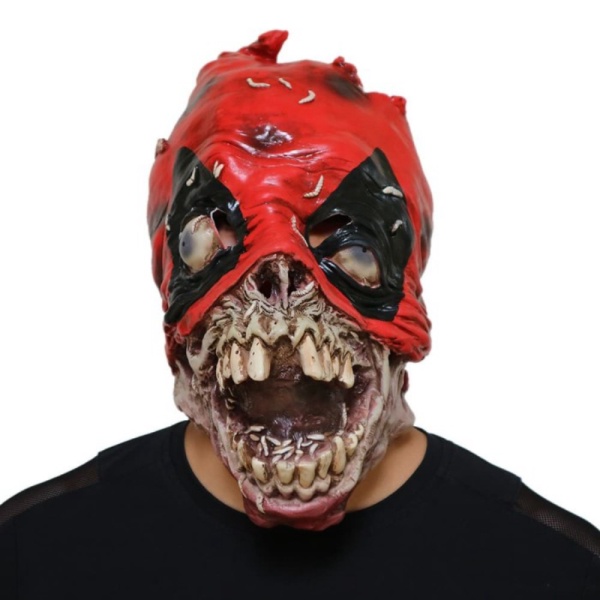 Dijual Topeng deadpool buka masker monster seram dead pool mask hallowen Diskon