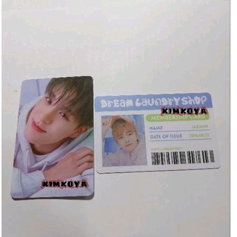 MD Laundry NCT Dream Jeno Holo Photocard