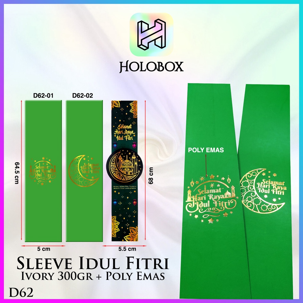 

Sleeve Kue / Paper Belt / Lebaran / Sleeve / Kotak / Sleeve Idul Fitri / D62