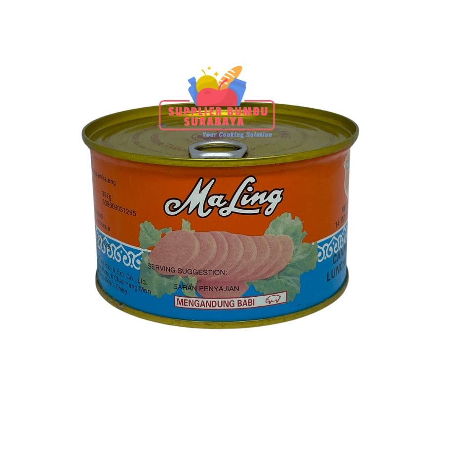 

⚡COD⚡ Ham Maling Babi FYF 397g Kaleng Besar Original / Pork Luncheon Meat