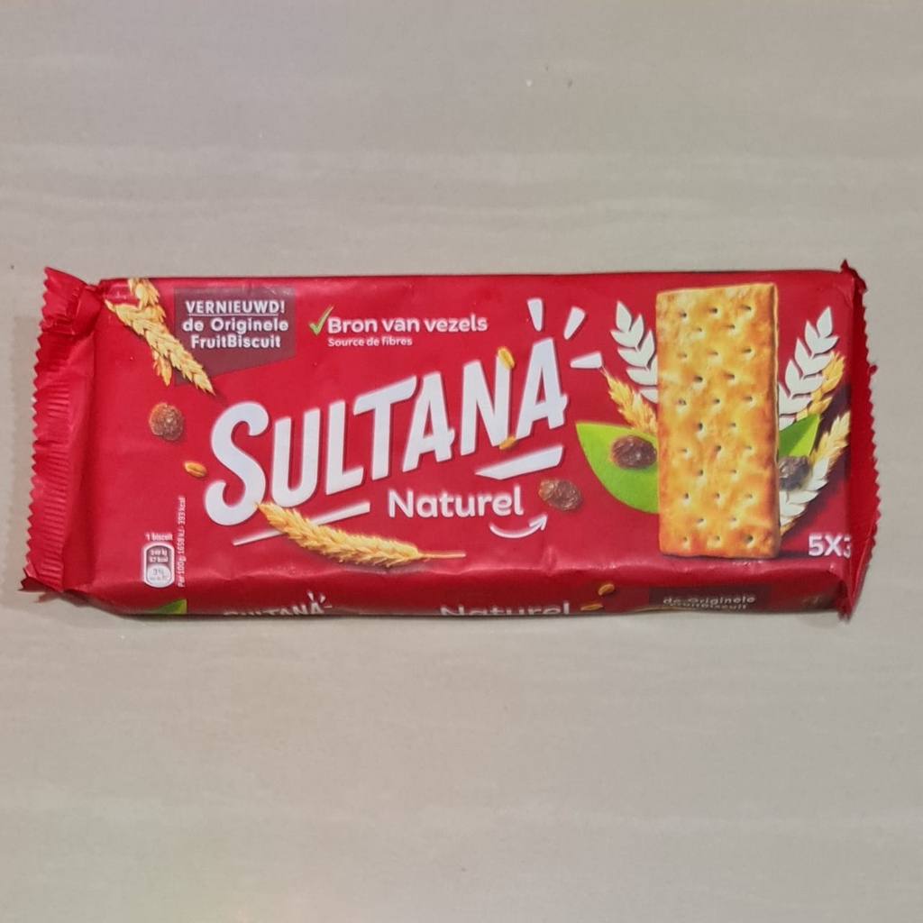 Biskuit Sultana Natural / Naturel Fruit Biscuits 175 Gram