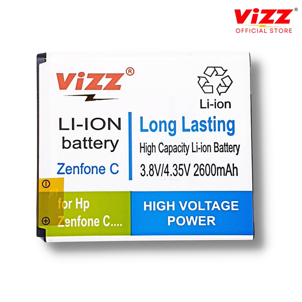 VIZZ Baterai Asus ZENFONE C Batre ZC451CG / Z007 / Zenfone 4C